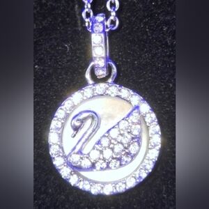 Swarovski Swan Pendant Authentic Classic Design